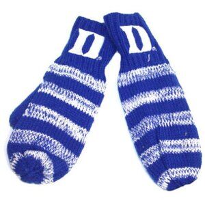 New Womens Duke Blue Devils Fleece Lined Mittens Gift Hand Gloves NWT Basketball